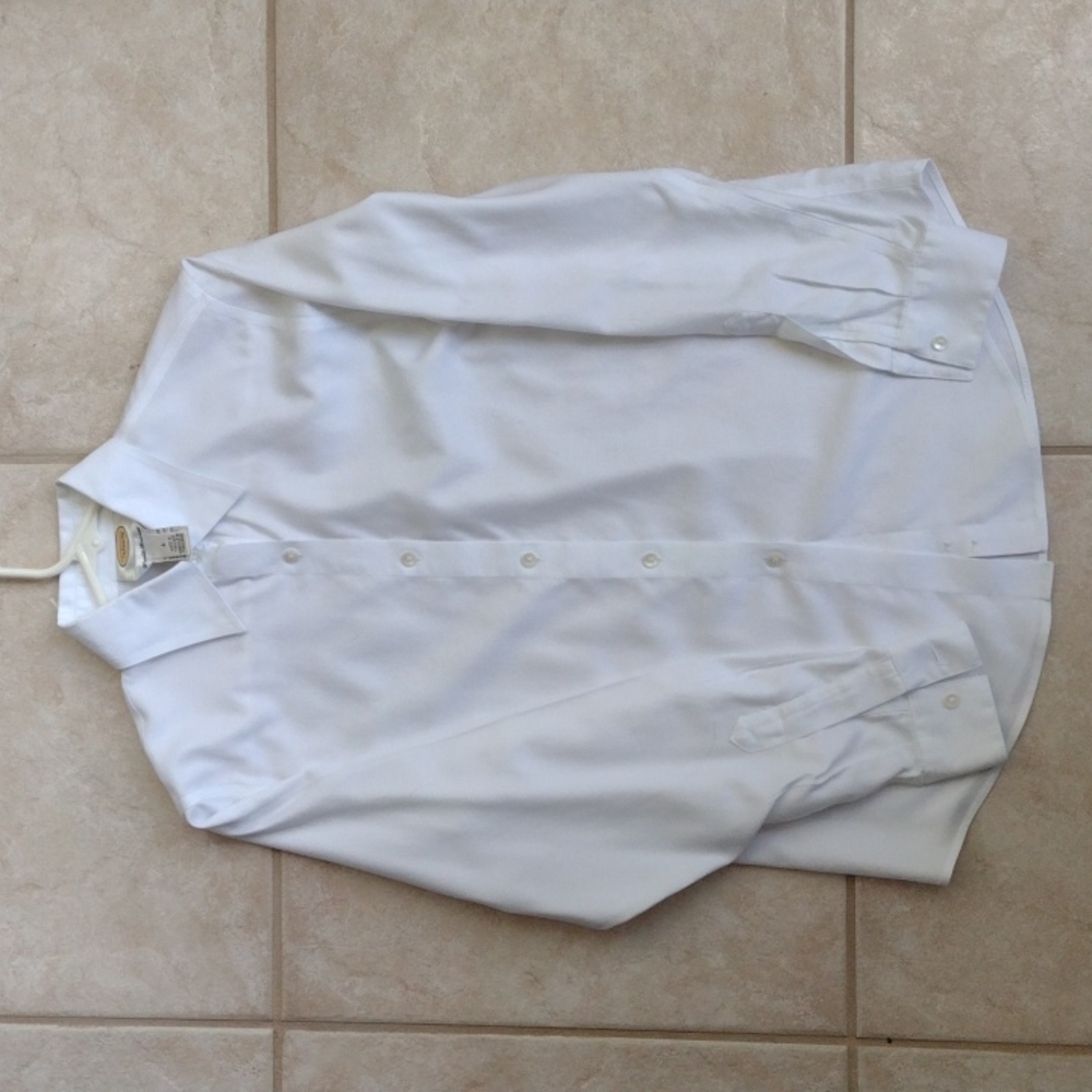 Talbot's white button down